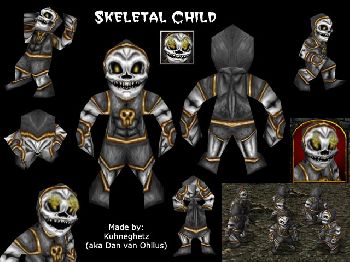 Skeleton child（小男孩）