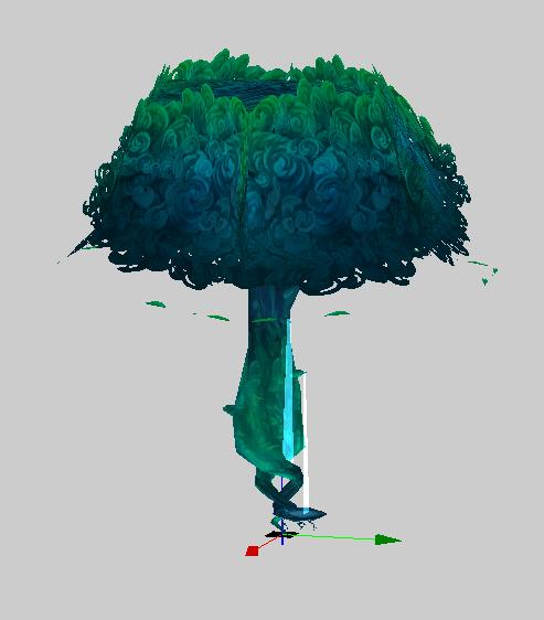 Dreaming Trees Pack/EmeraldDreamFountainTree01